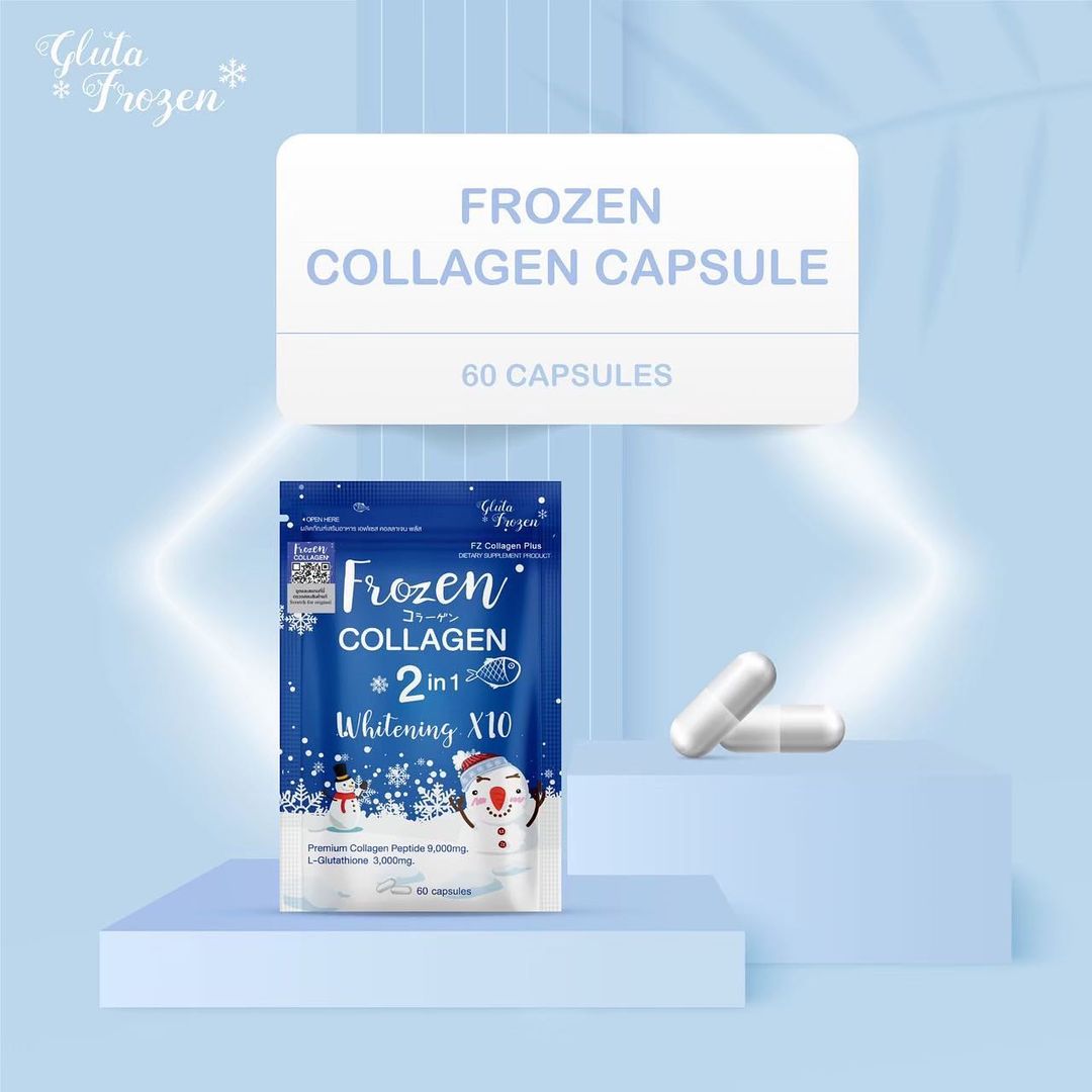 Frozen Collagen Gluta 2-in-1 Skin Whitening & Nourishing Supplement