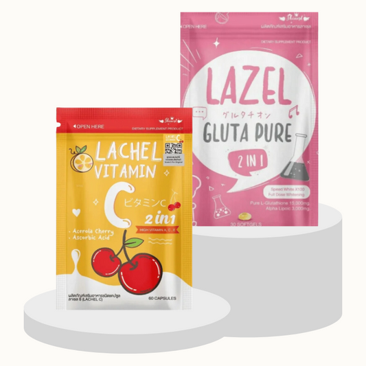 Lazel Gluta Pure & Lachel Vitamin C Special Offer duo-bundle