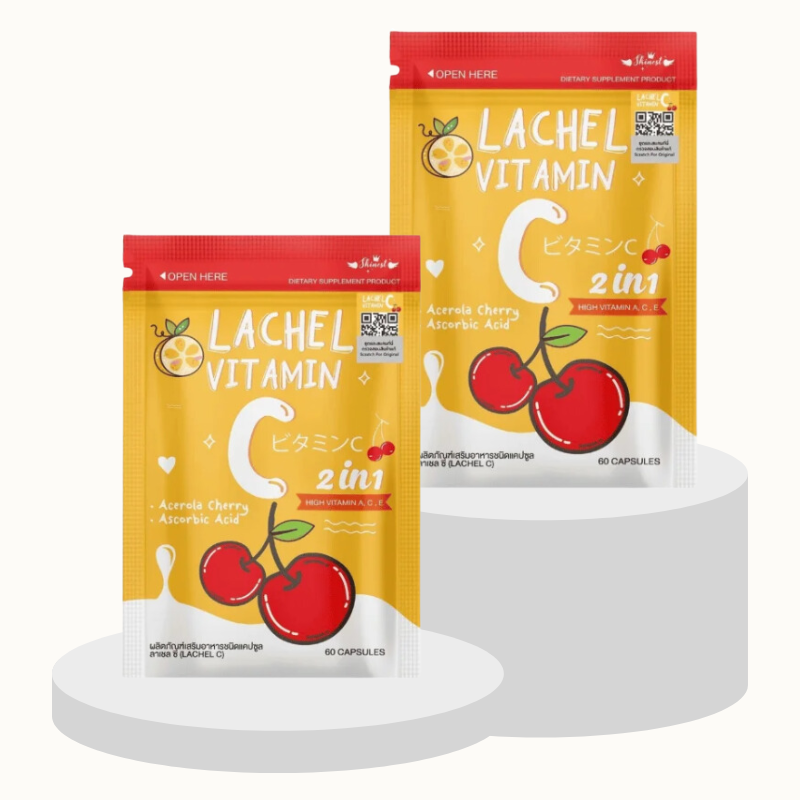 Lachel Vitamin C Pure Bundle (2 Packs) Glow & Protect Your Skin