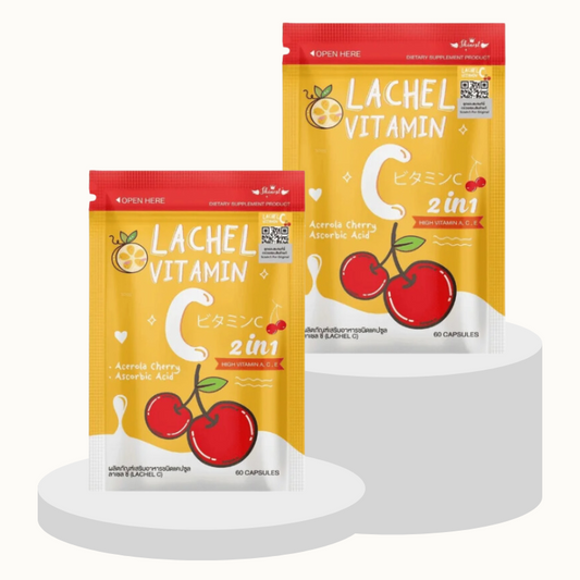 Lachel Vitamin C Pure Bundle (2 Packs) Glow & Protect Your Skin