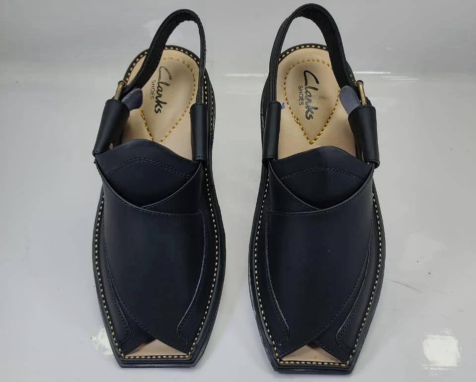 Leather Handmade Peshawari Chappal